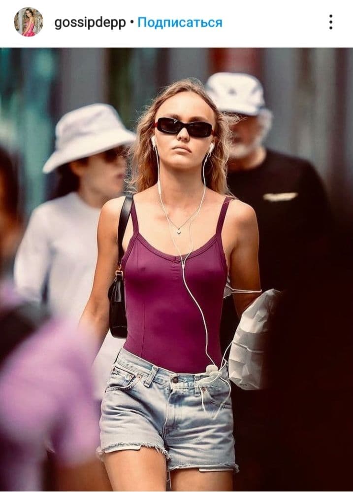 Мини-шорты и откровенное боди: 22-летняя дочь Джонни Деппа демонстрирует точеную фигуру